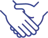 Shaking hands Logo